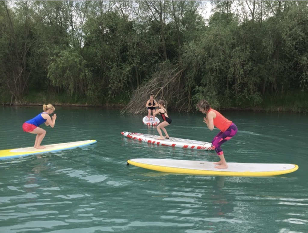 Stand Up Paddling Yoga Andrea Stern